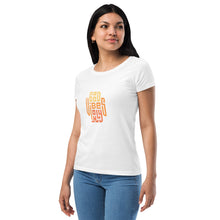 Load image into Gallery viewer, Good Vibes Only Women’s Fitted T-Shirt
